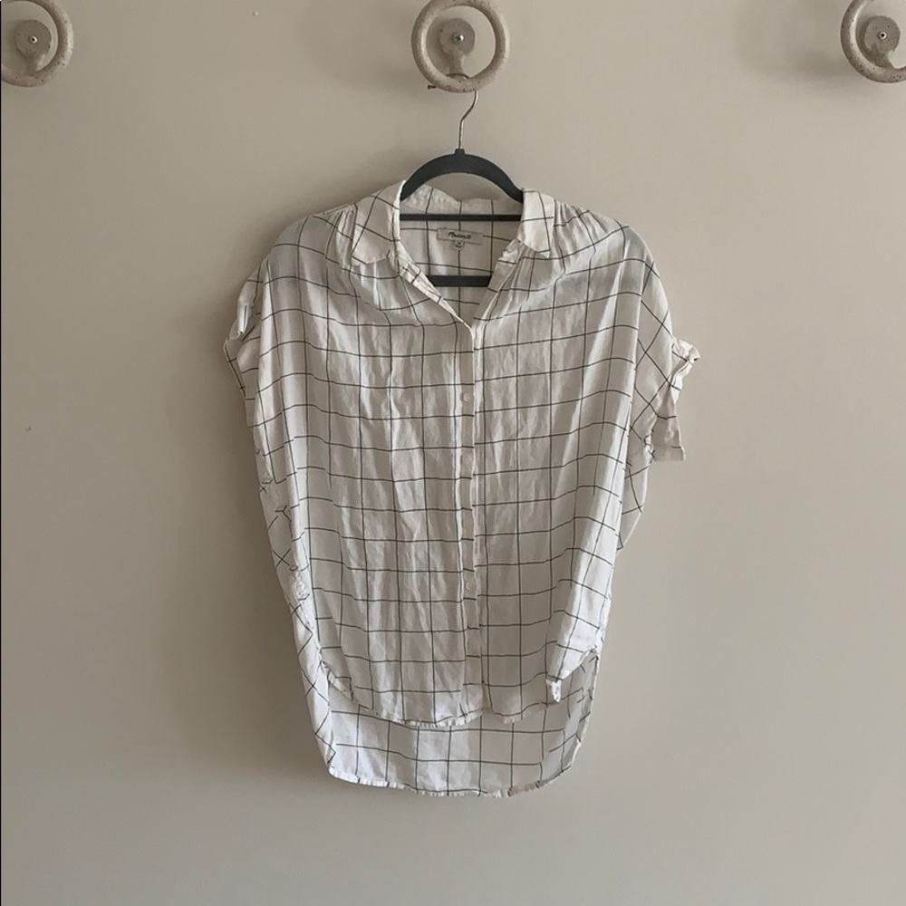 Madewell button down short sleeve
